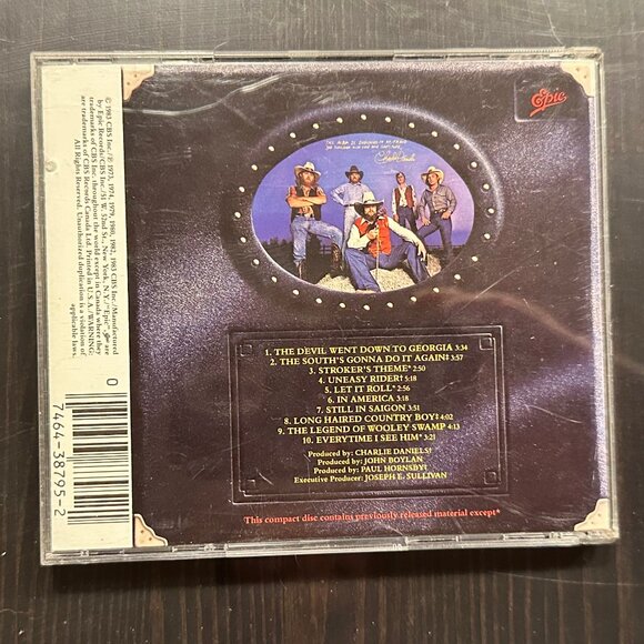 The Charlie Daniels Band – A Decade of Hits (1983, Epic Records) - Picture 3 of 3